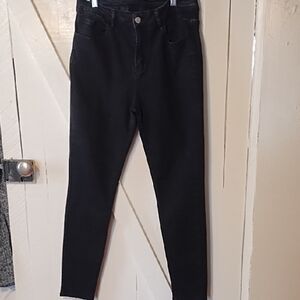 SHEIN Women's Black Skinny Jeans